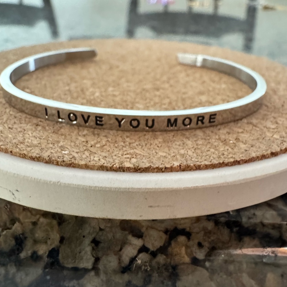 Mantra Band Bracelet I Love You More